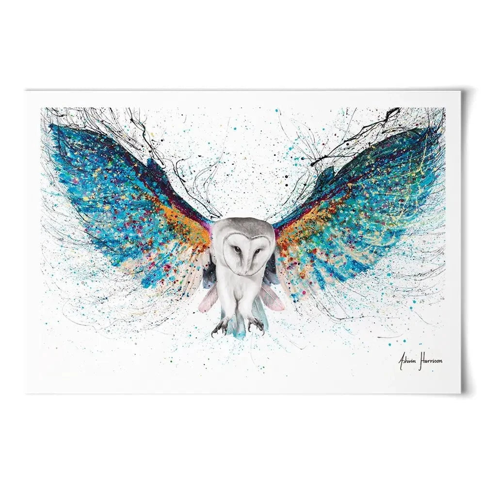 Opulent Night Owl Art Print