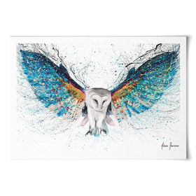 Opulent Night Owl Art Print