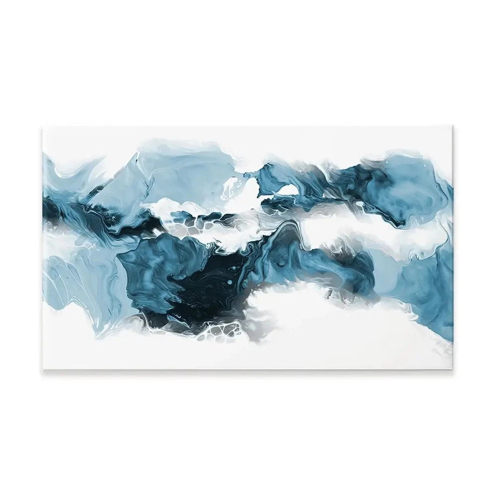 Wispy Blue Canvas Print