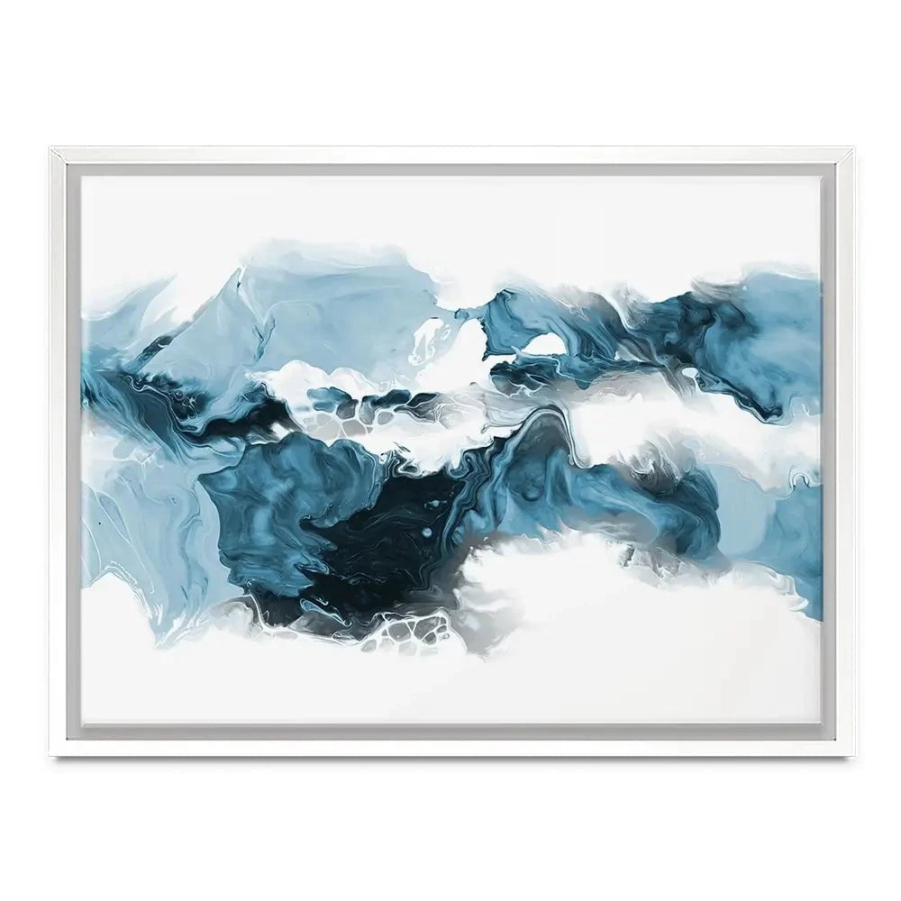 Wispy Blue Canvas Print