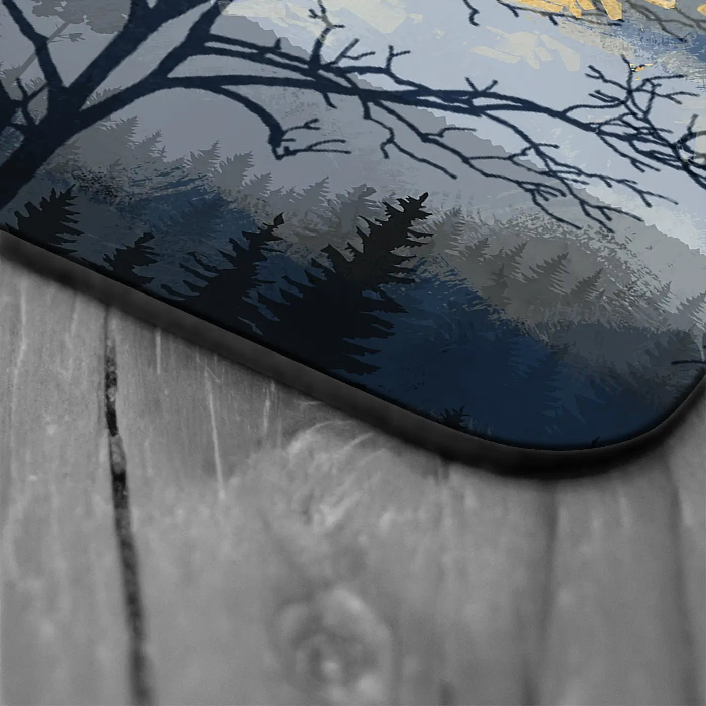 Golden Trees Coaster Set