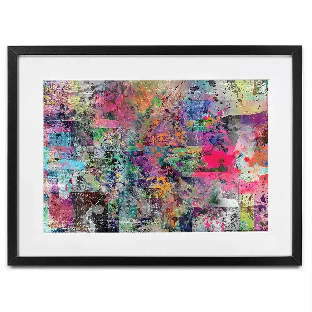 Street Art Framed Art Print