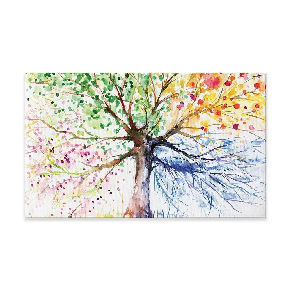 Tree Of Seasons Canvas Print