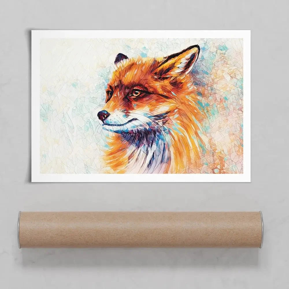Wild Fox Art Print