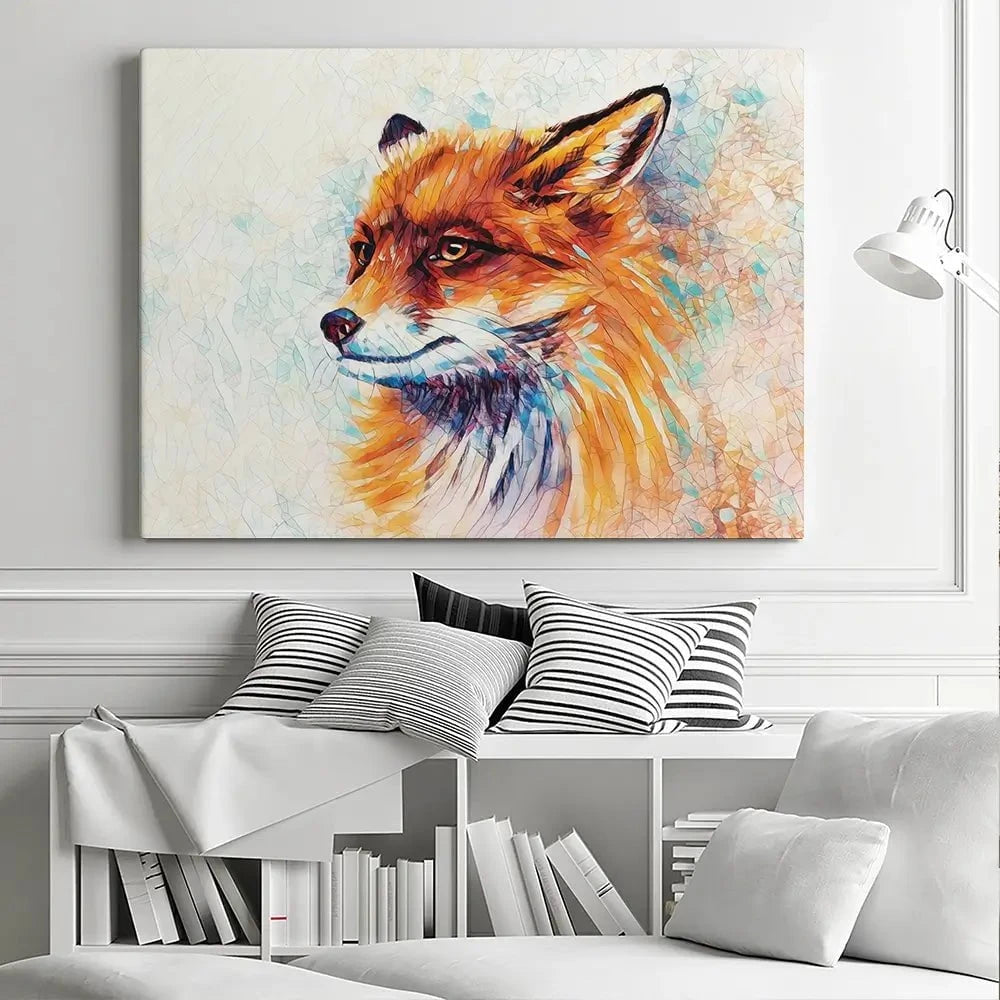 Wild Fox Canvas Print