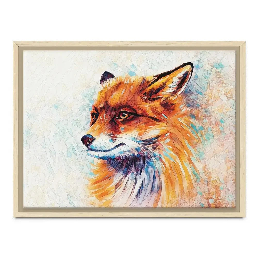 Wild Fox Canvas Print