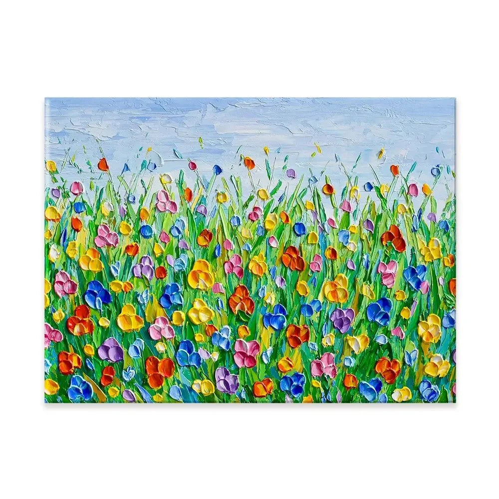 Joyful Meadow 2 Canvas Print
