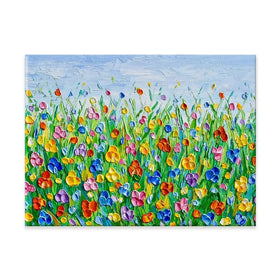 Joyful Meadow 2 Canvas Print