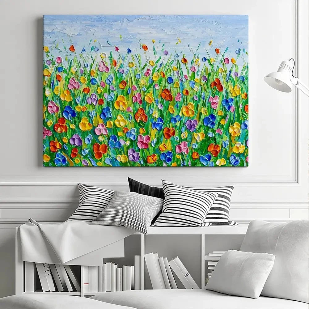 Joyful Meadow 2 Canvas Print