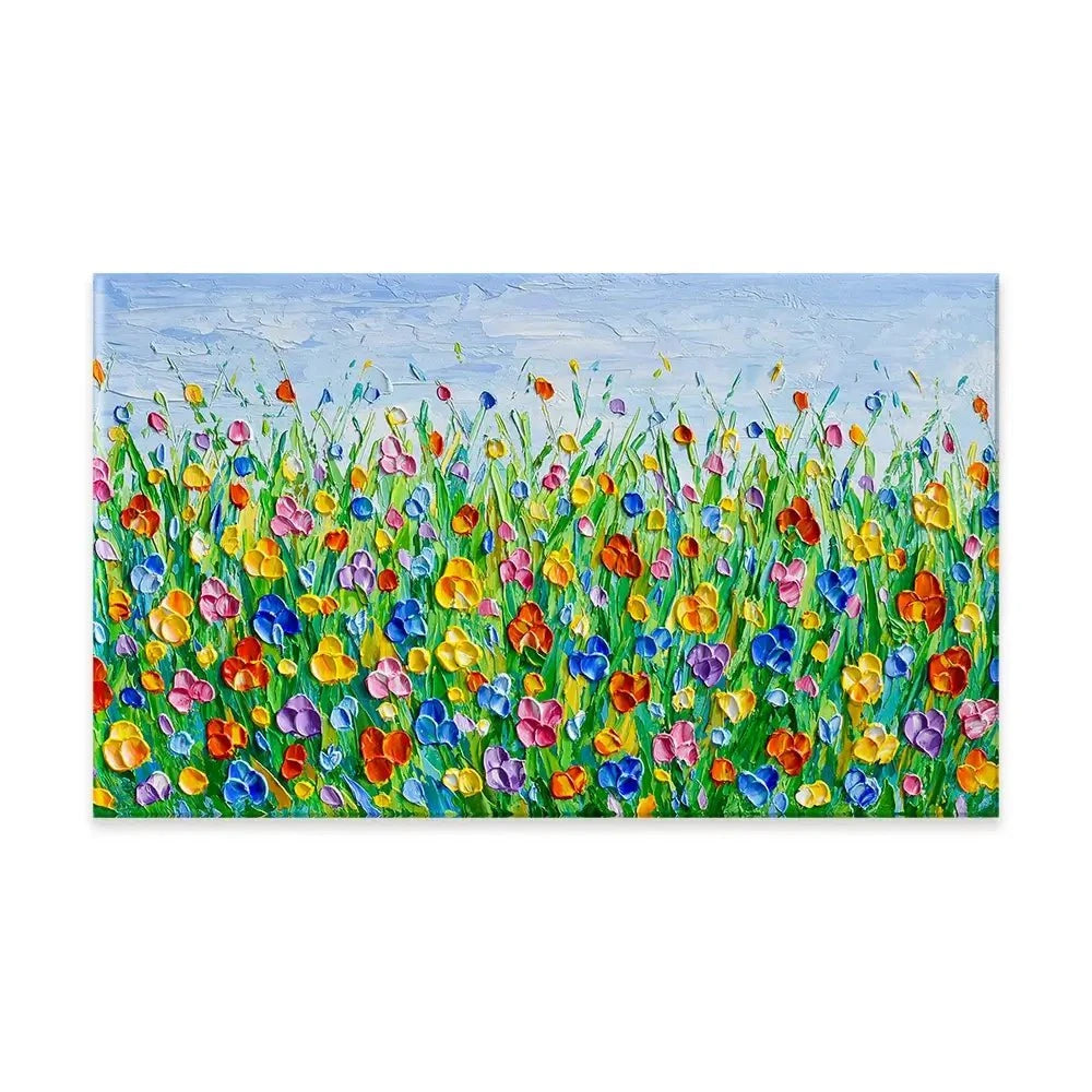 Joyful Meadow 2 Canvas Print