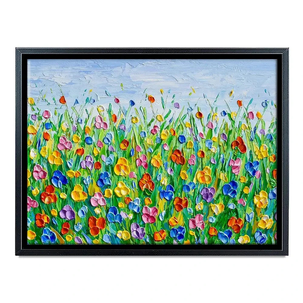 Joyful Meadow 2 Canvas Print