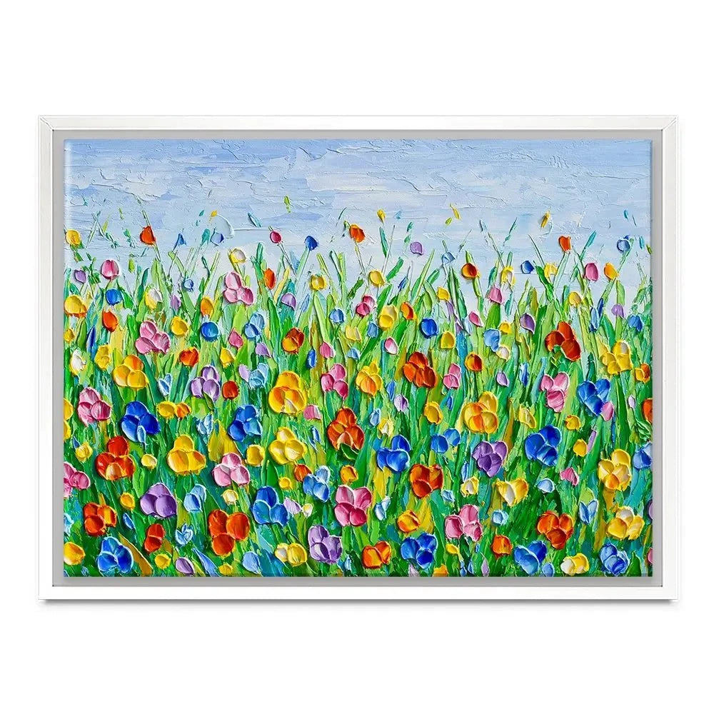 Joyful Meadow 2 Canvas Print