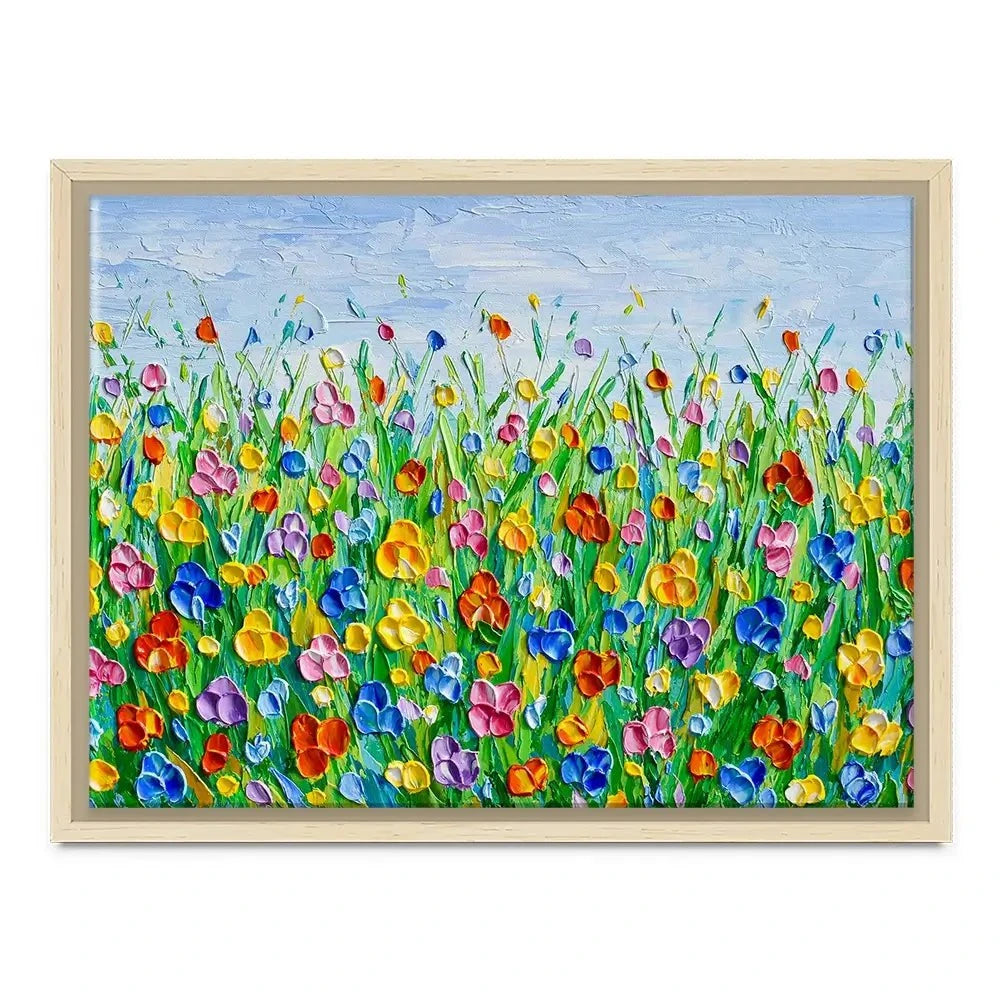 Joyful Meadow 2 Canvas Print