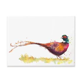 Pleasant Pheasant Canvas Print