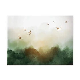 Birds Flying High Canvas Print