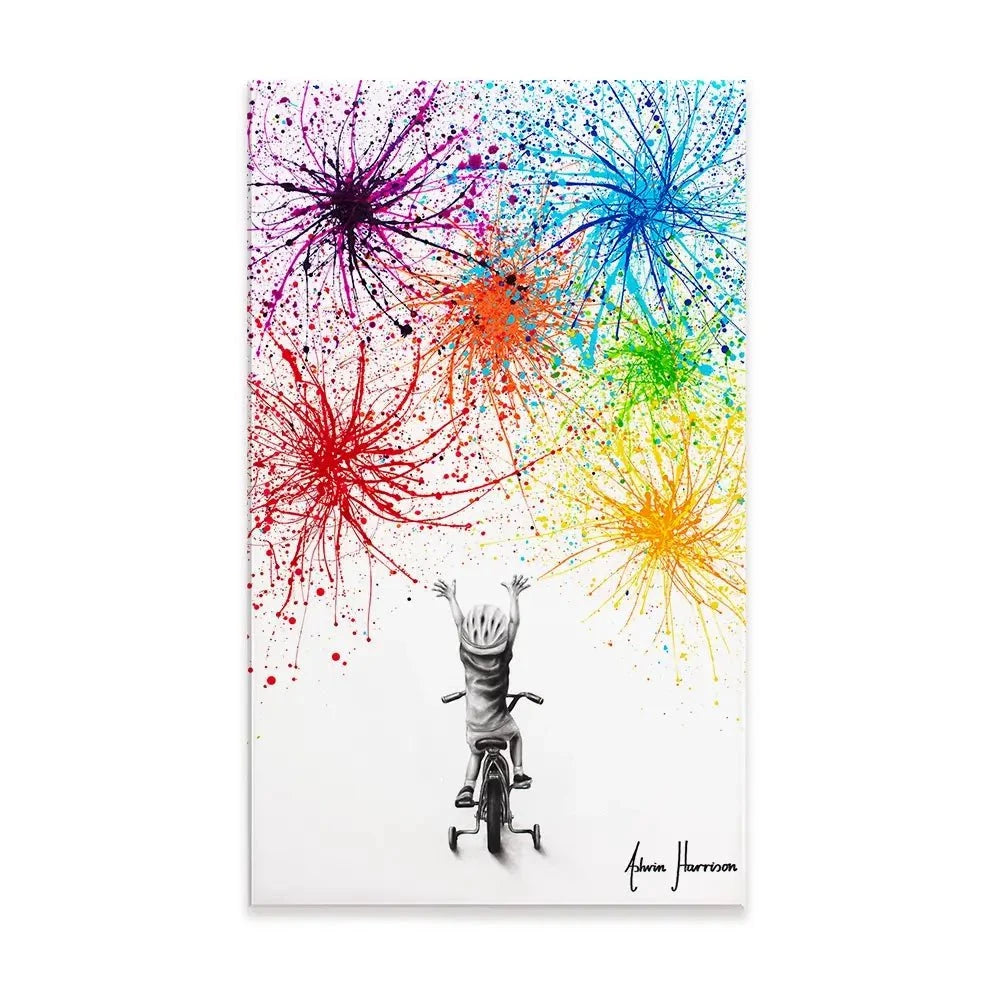 Playful Celebration Canvas Print
