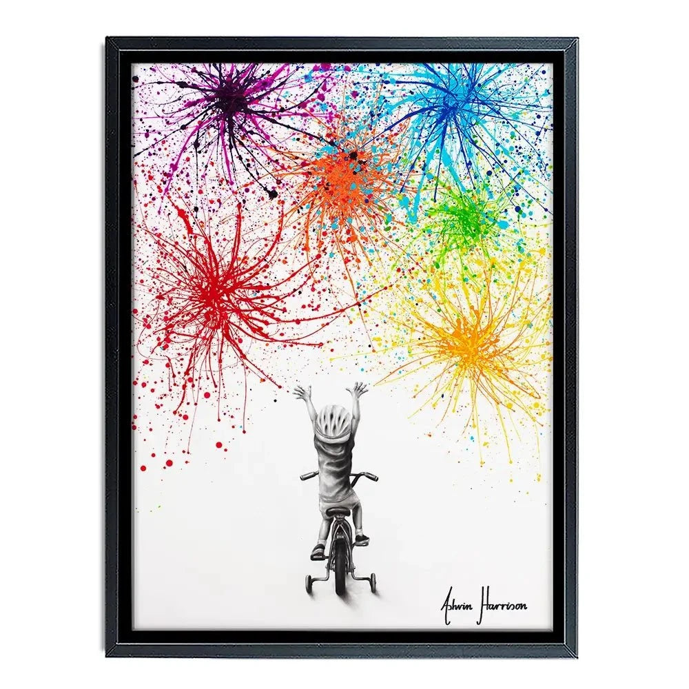 Playful Celebration Canvas Print