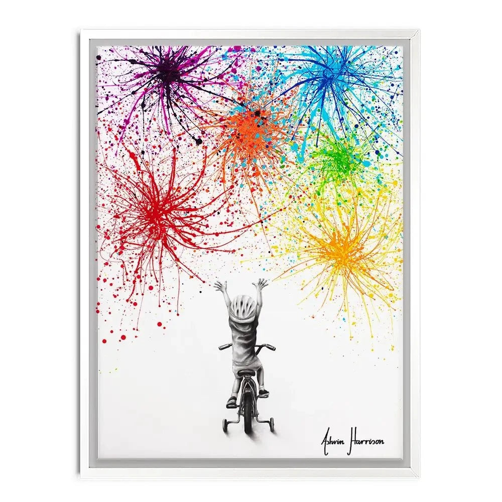 Playful Celebration Canvas Print