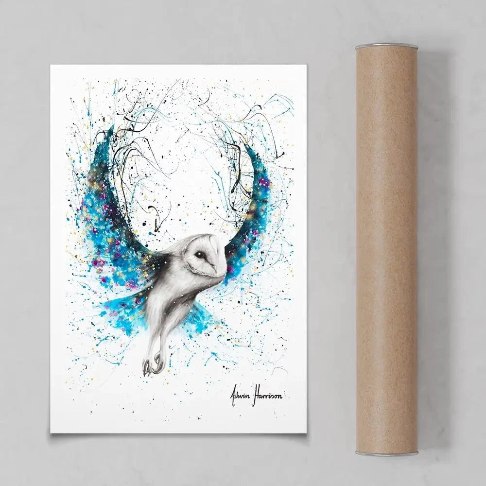 Mystical Owl Art Print