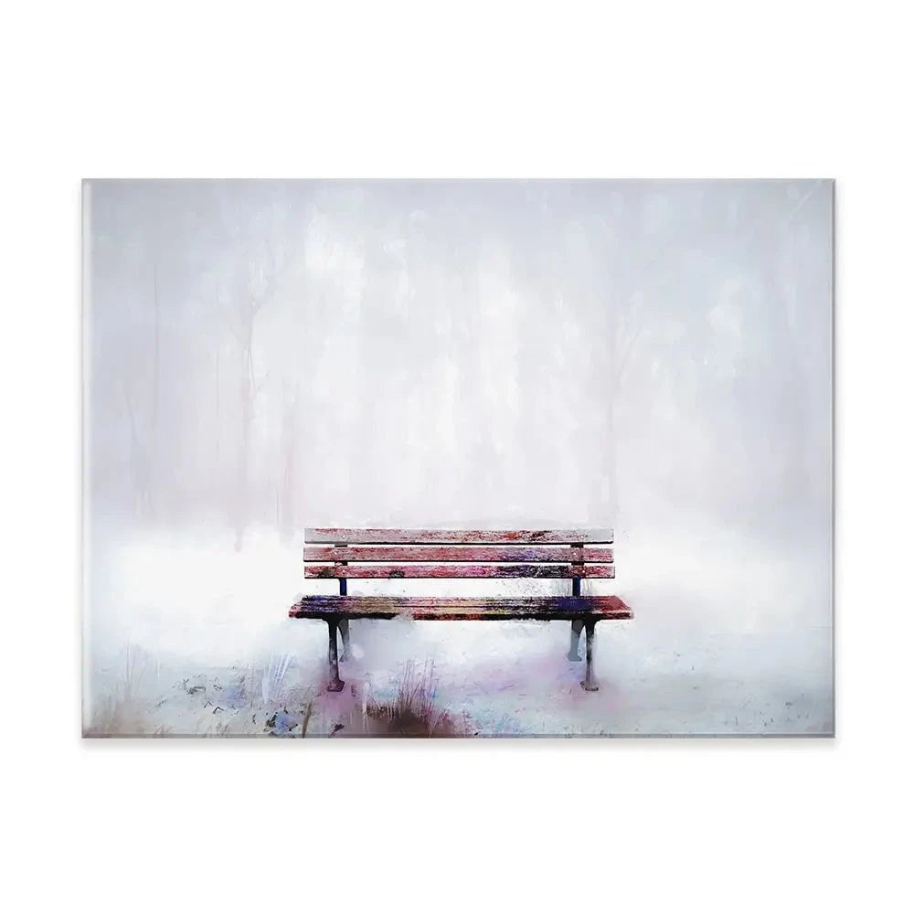 The Bench Canvas Print