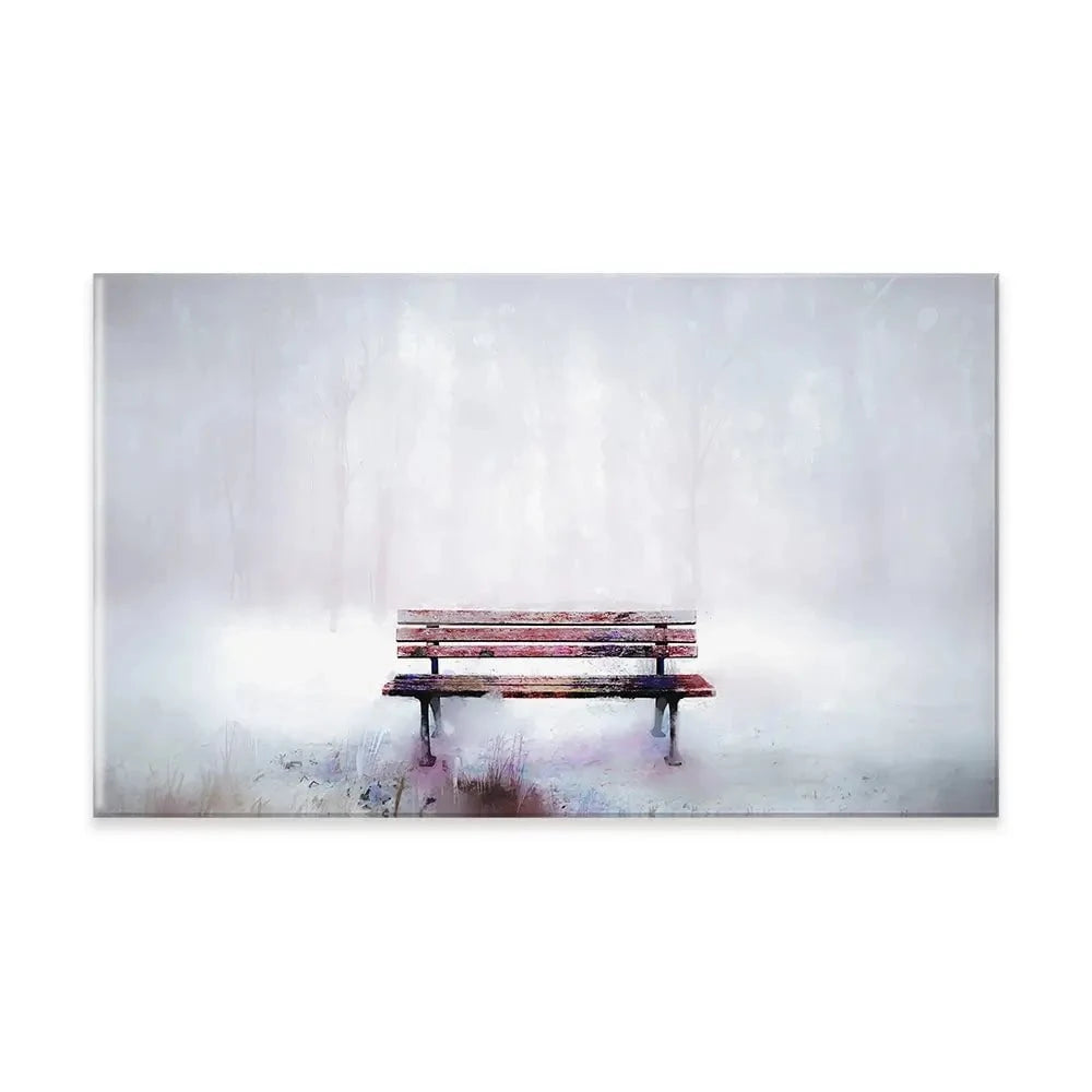 The Bench Canvas Print
