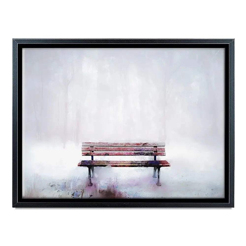 The Bench Canvas Print