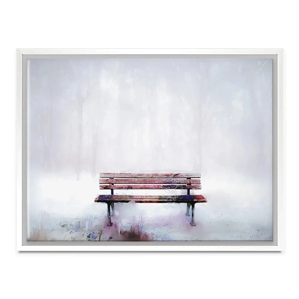 The Bench Canvas Print