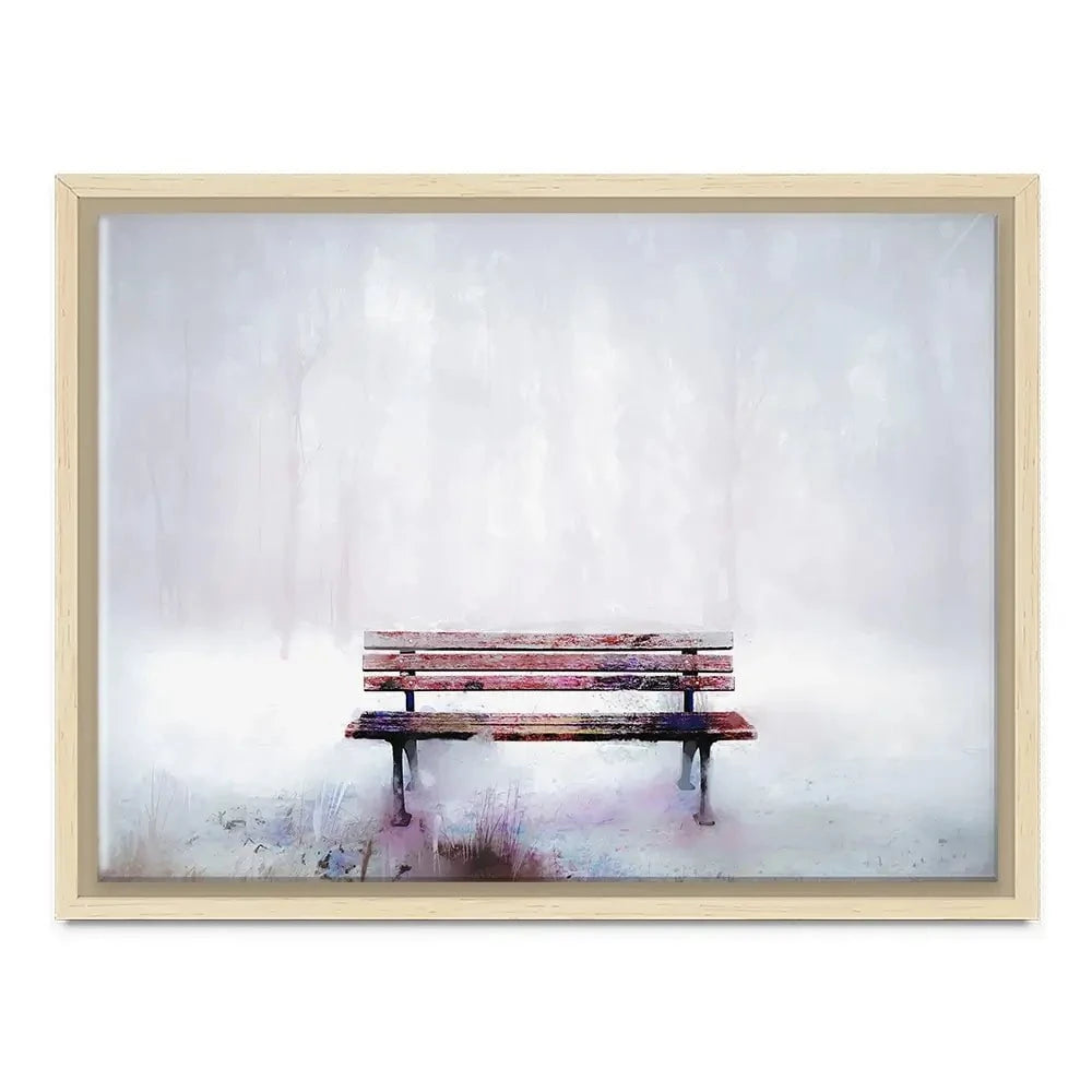 The Bench Canvas Print