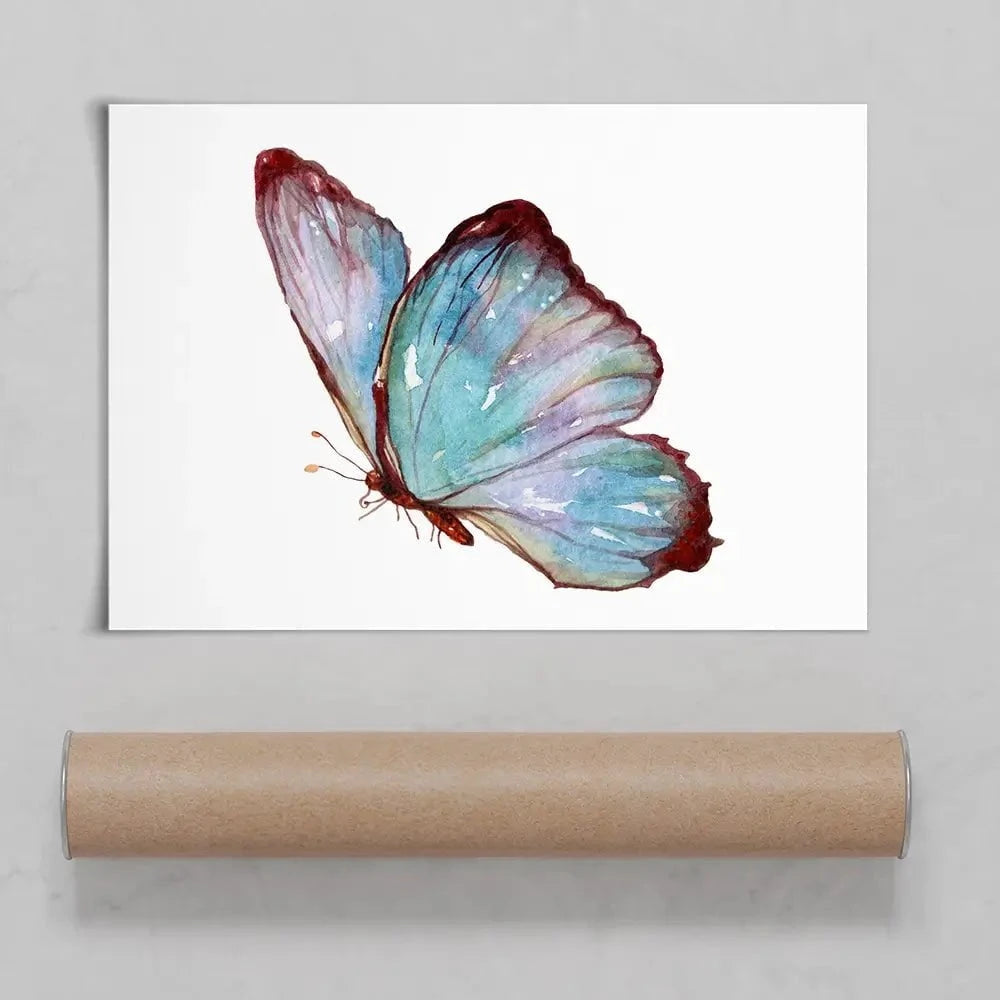 Watercolour Butterfly Art Print