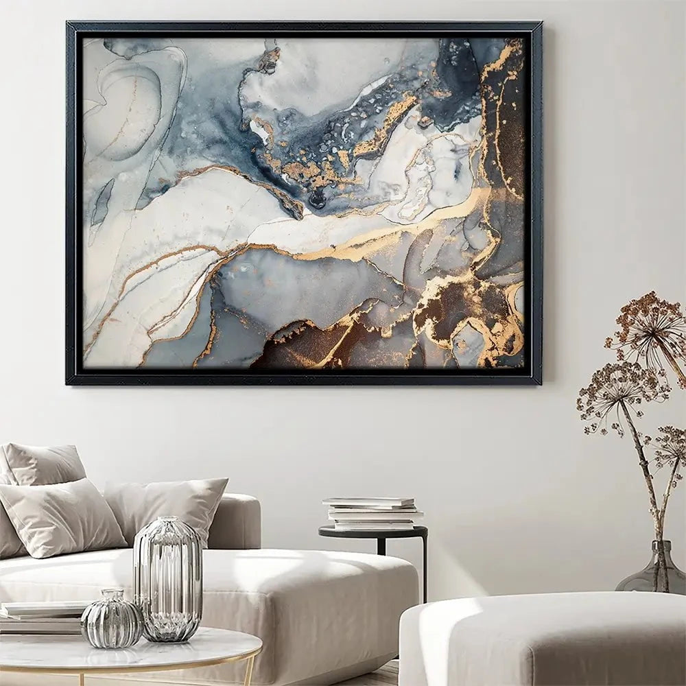 Marbled Canvas Print