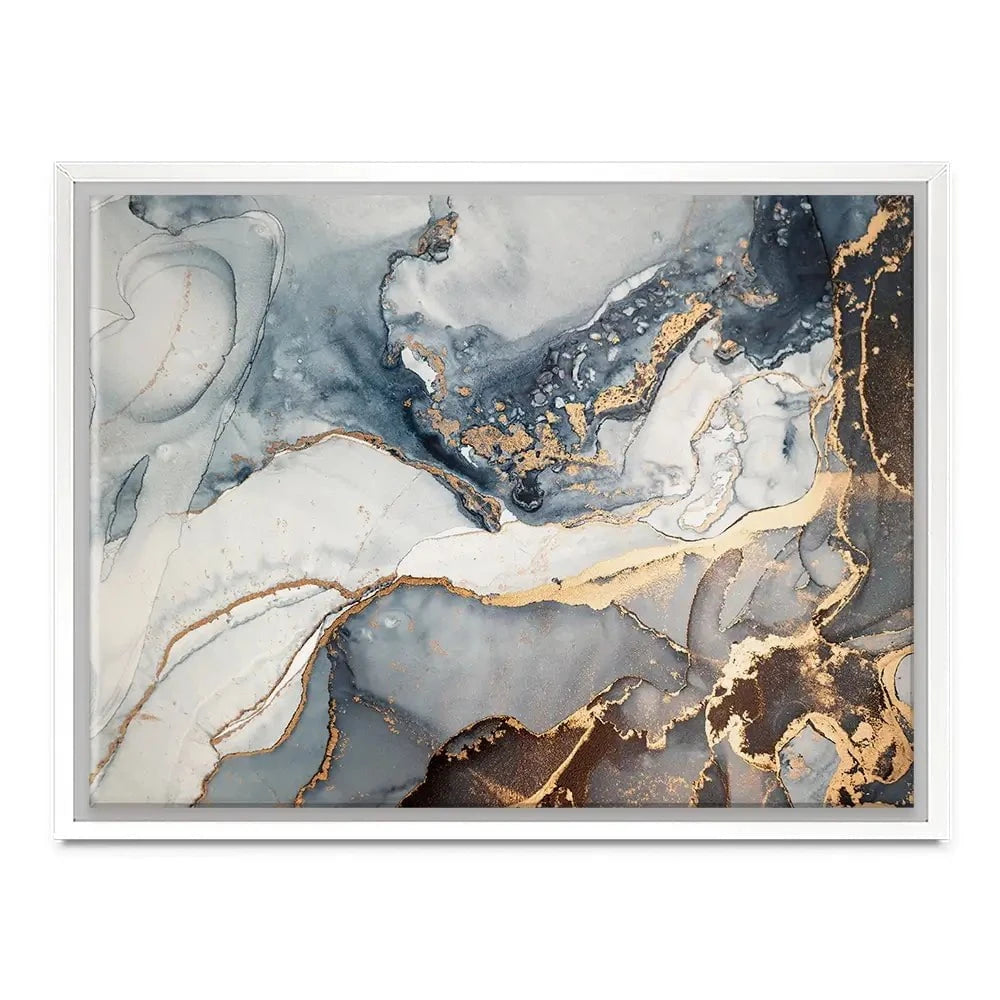 Marbled Canvas Print