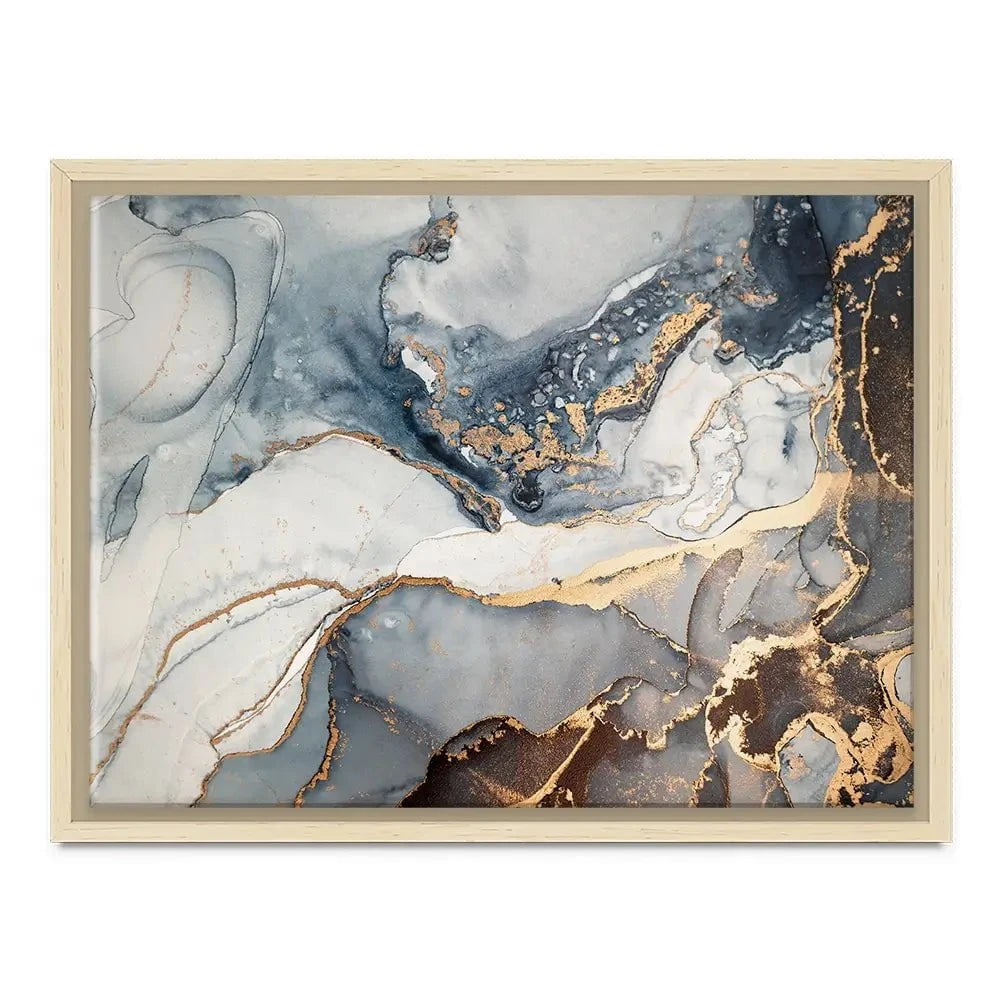 Marbled Canvas Print