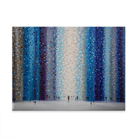 Rainy City For Us Canvas Print