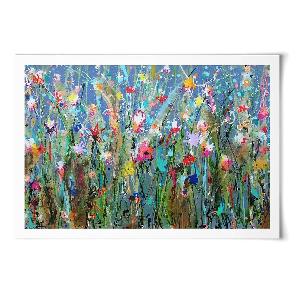 Sea Of Flowers Art Print