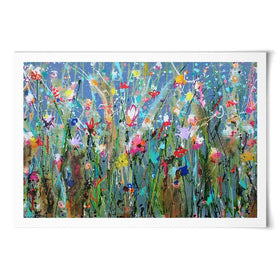 Sea Of Flowers Art Print