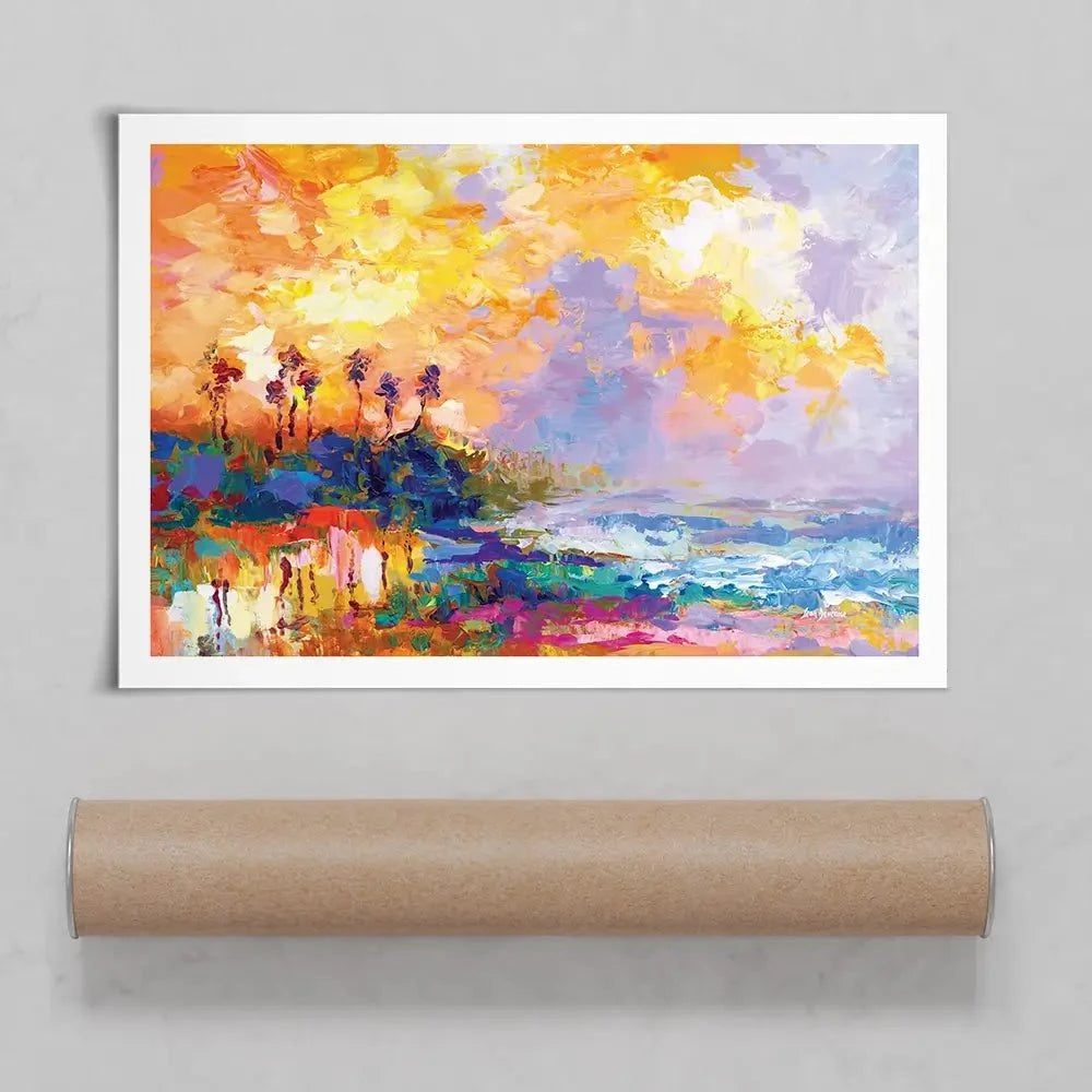 Caribbean Coast Art Print