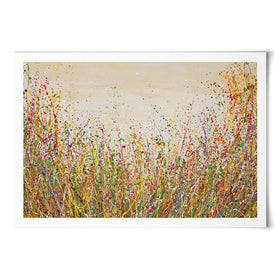 Golden Meadow Art Print