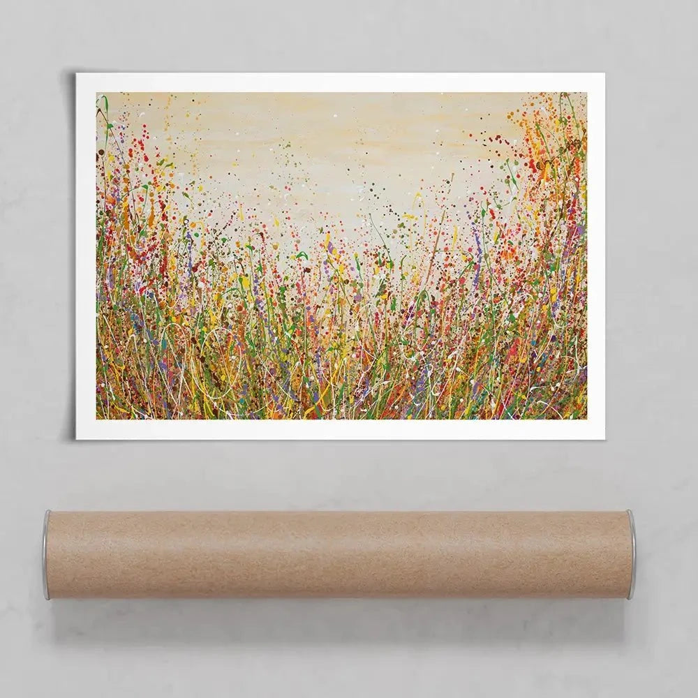 Golden Meadow Art Print