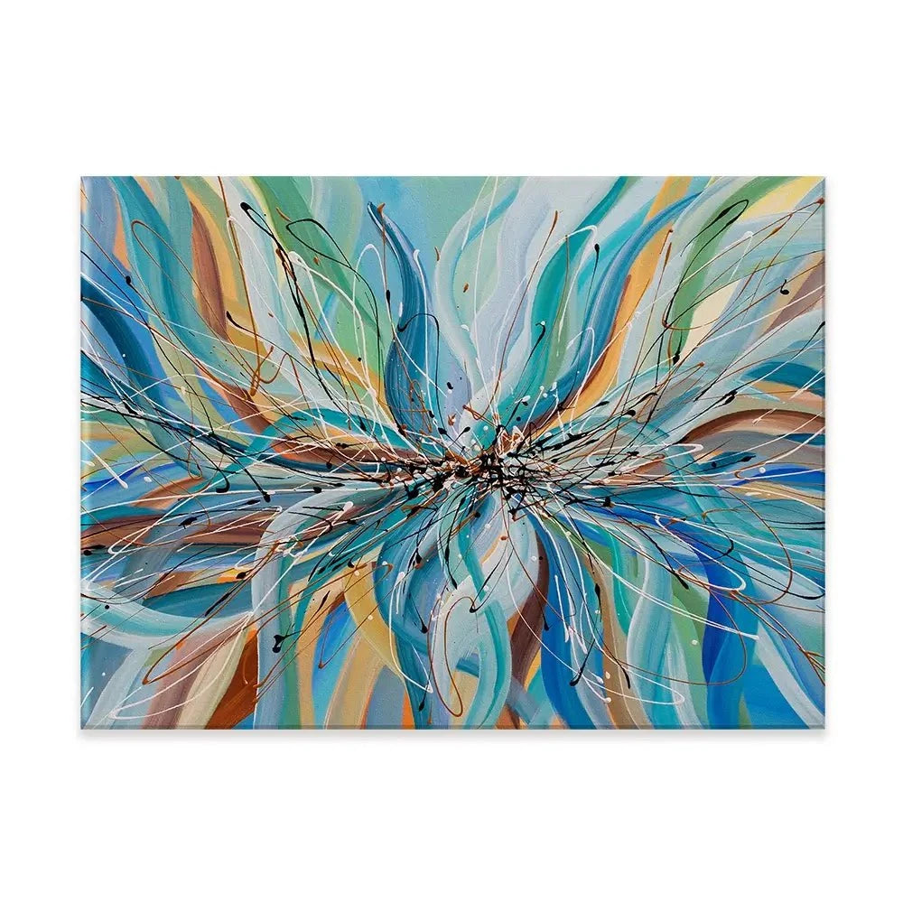 Blue Passion Canvas Print