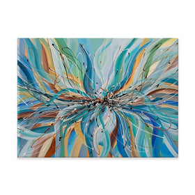 Blue Passion Canvas Print