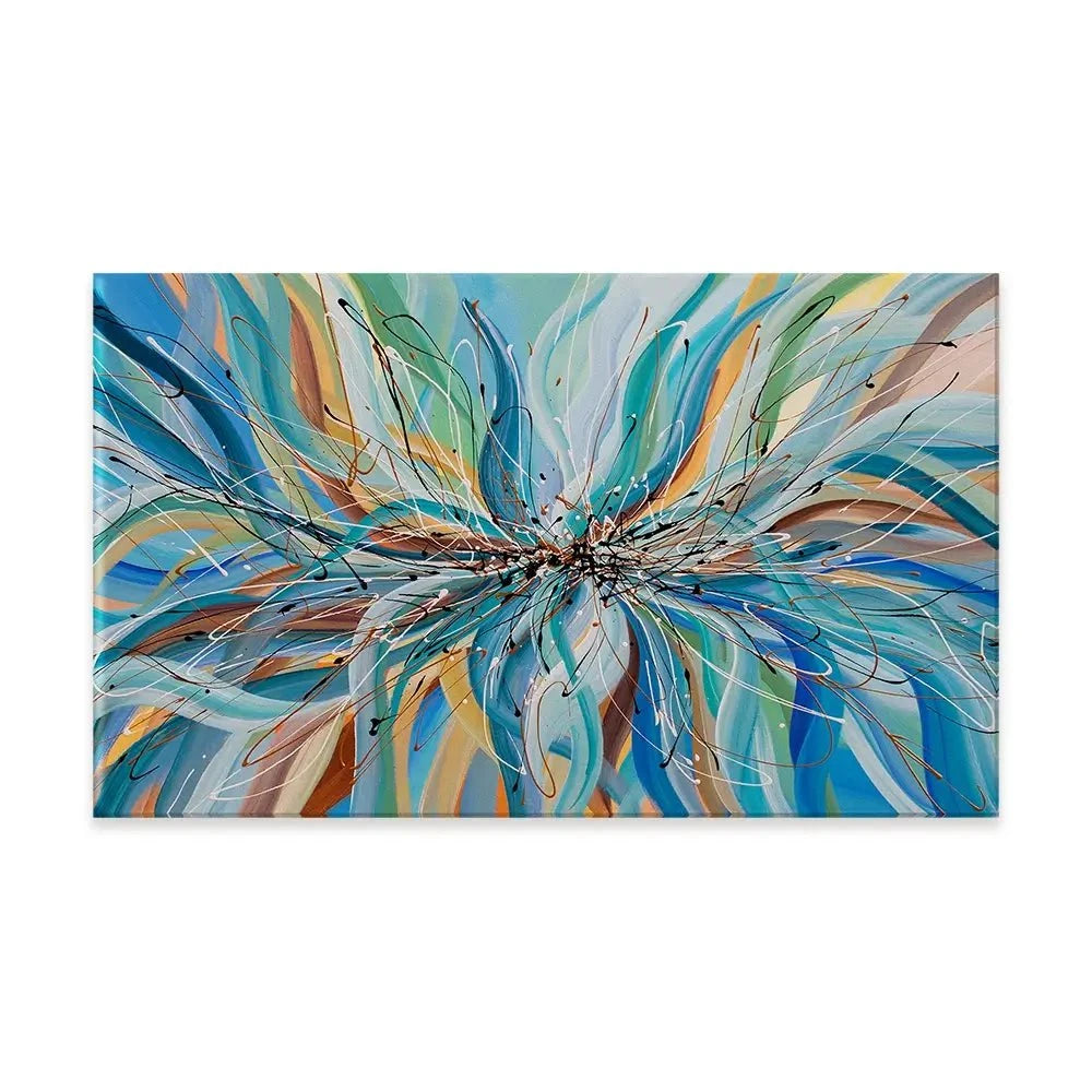Blue Passion Canvas Print