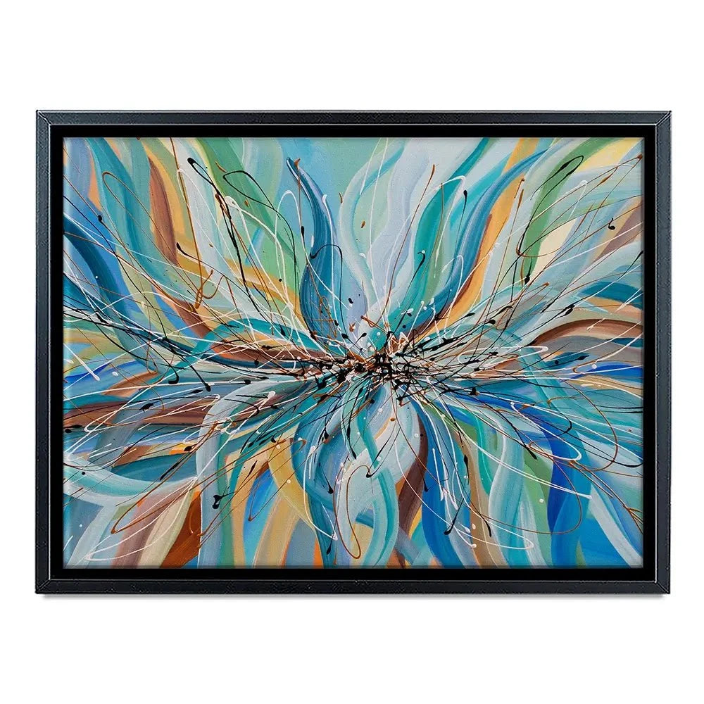 Blue Passion Canvas Print