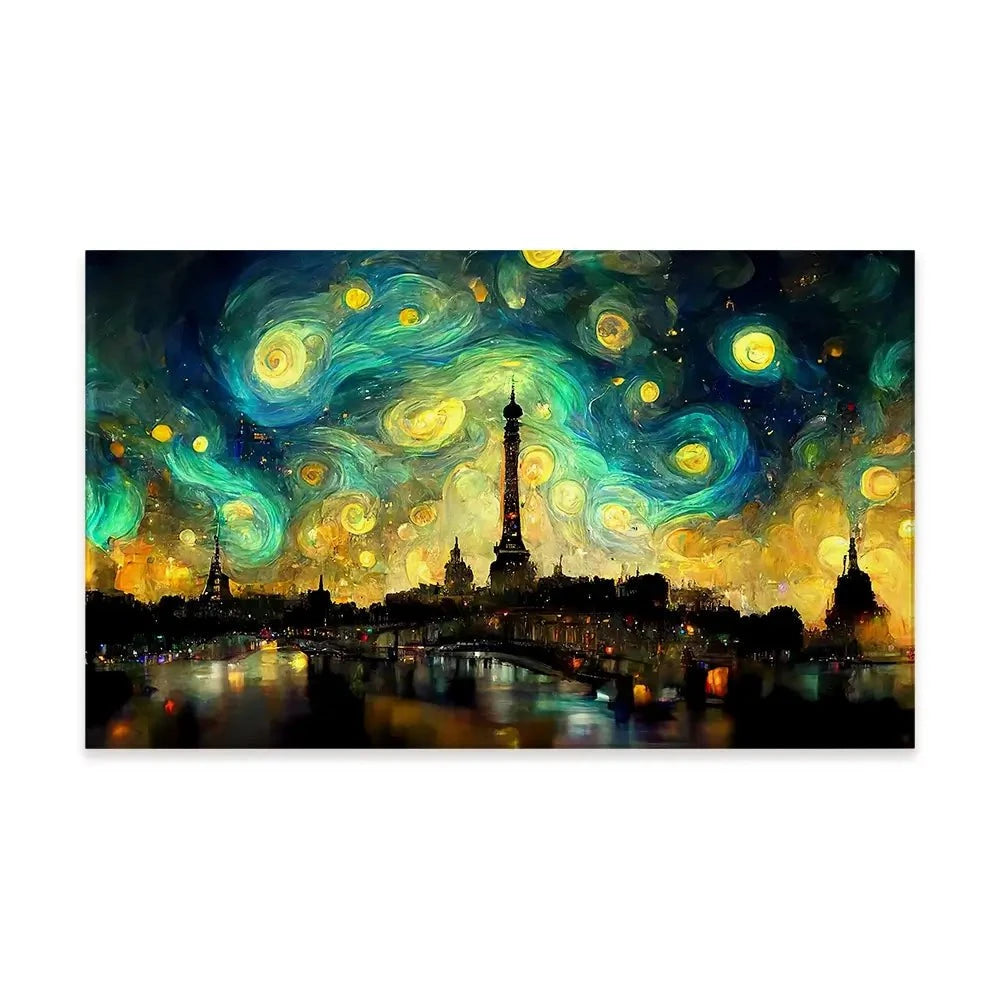 Galaxy Starry Night Canvas Print