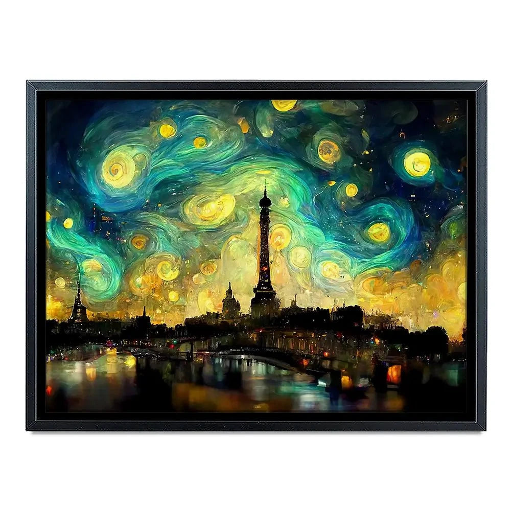 Galaxy Starry Night Canvas Print