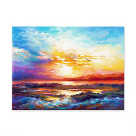 Colourful Sunset Canvas Print