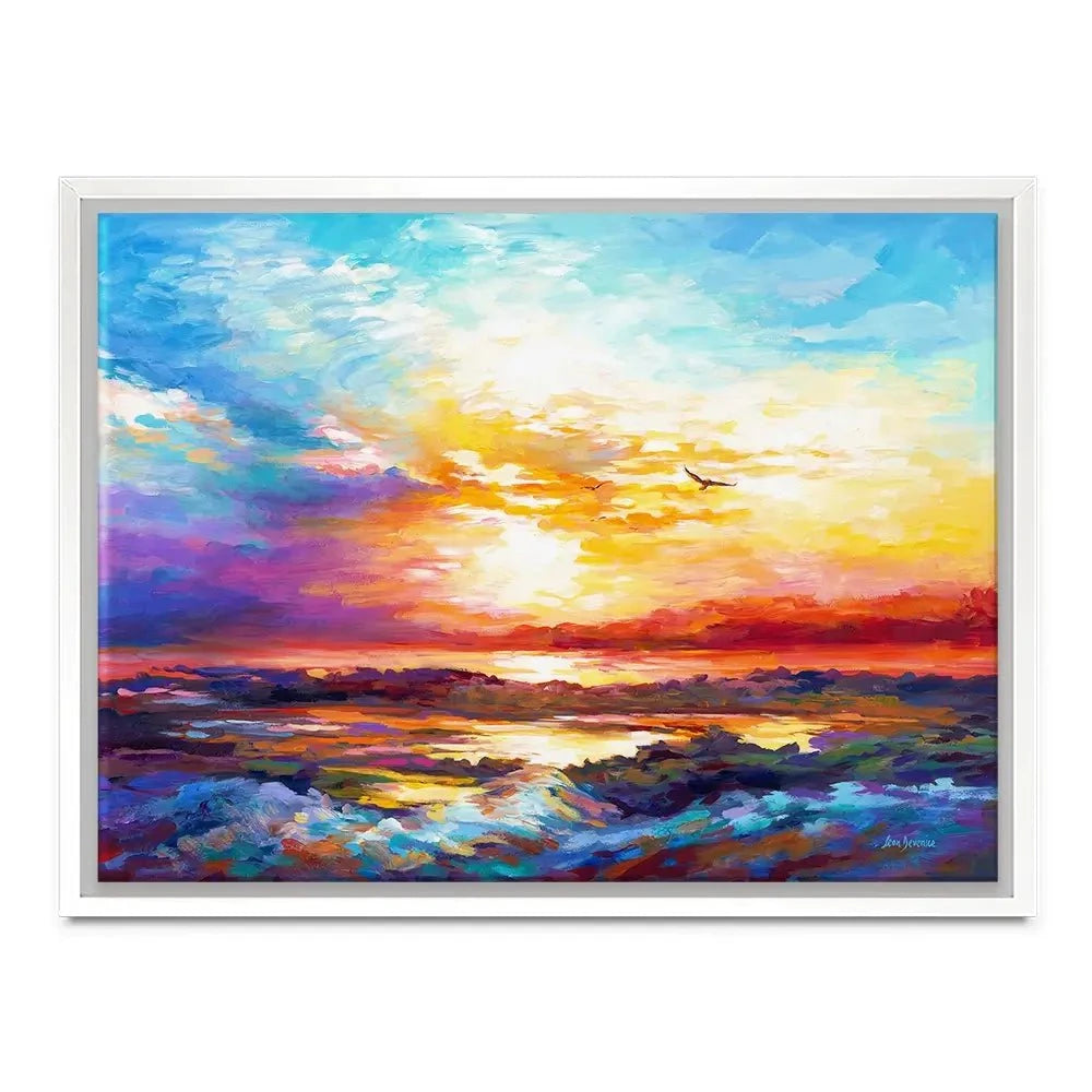 Colourful Sunset Canvas Print