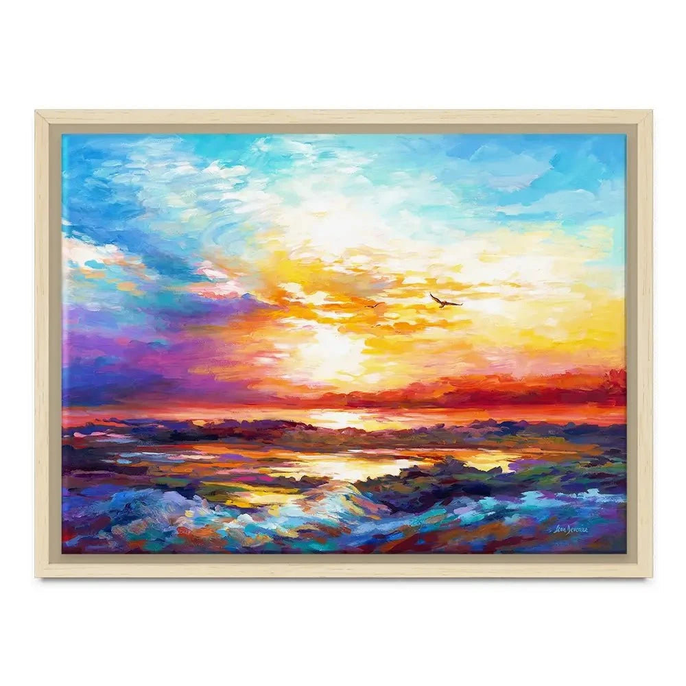 Colourful Sunset Canvas Print