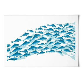 School Of Fish Art Print