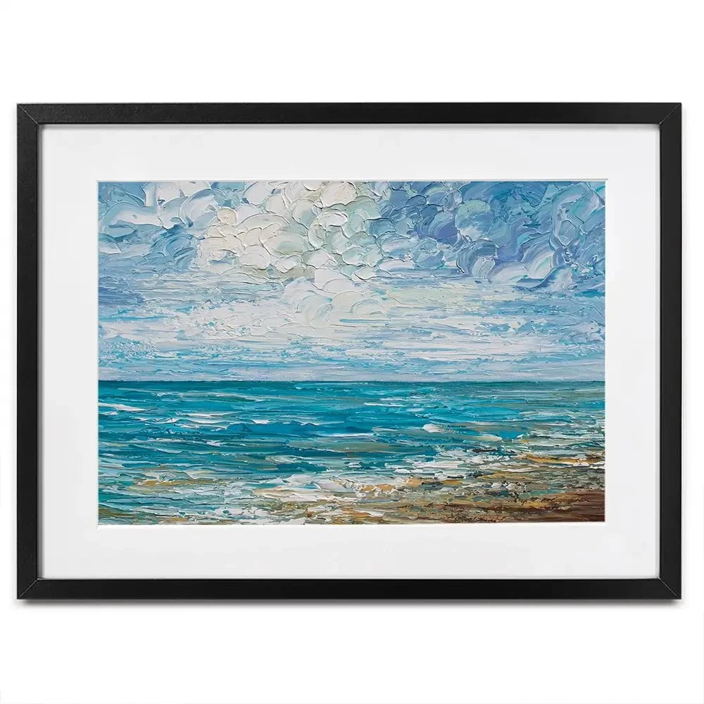 Clouds Framed Art Print