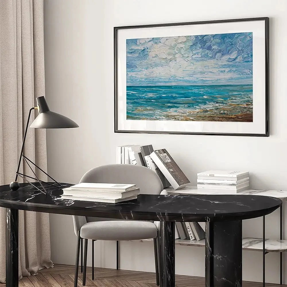 Clouds Framed Art Print